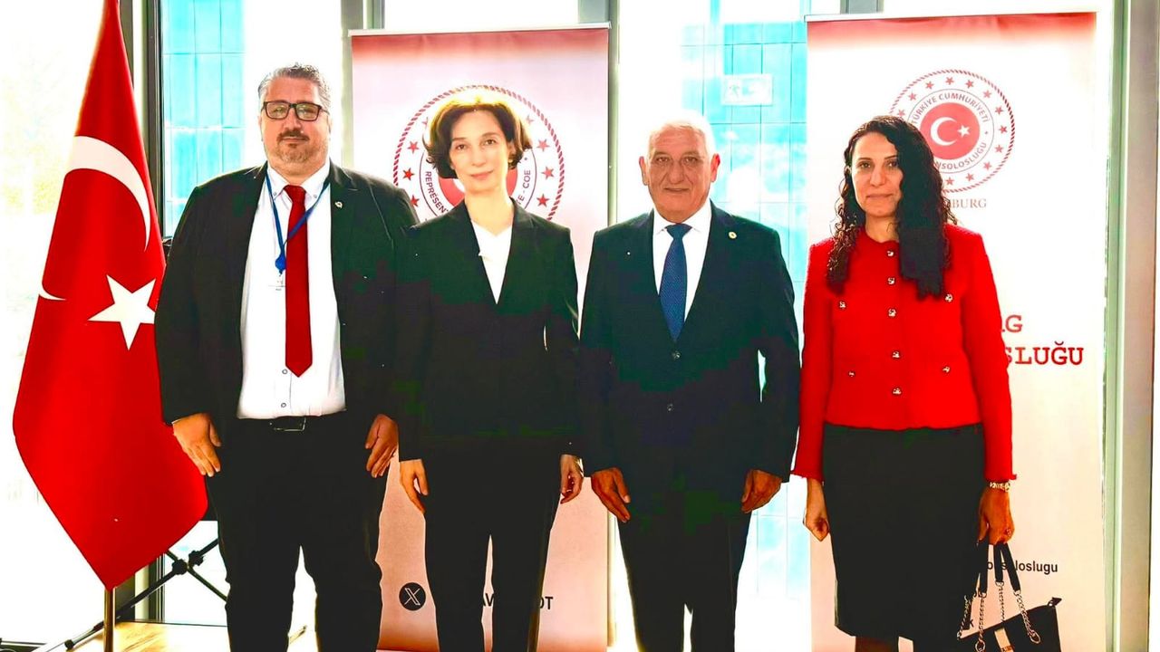 Kıbrıs Türk Belediyeler Birliği heyeti, Strasbourg'da Avrupa Konseyi toplantılarına katıldı