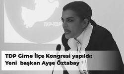 TDP Girne İlçe Kongresi yapıldı: Yeni  başkan Ayşe Öztabay