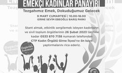 “Emekçi Kadınlar Panayırı” 9 Mart Cumartesi günü kurulacak