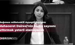 Baybars: Muhaceret Dairesi’nin kadro sayısını arttırmak yeterli olamayacak