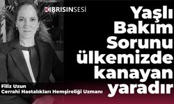 Filiz Uzun: Yaşlı Bakım Sorunu ülkemizde kanayan yaradır