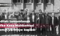 Tadilatı tamamlanan Lefke Kaza Mahkemesi hizmet vermeye başladı