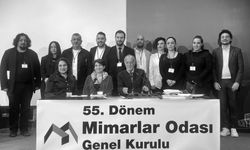 Mimarlar Odası’nda 55. Genel Kurul yapıldı..Başkanlığa Olguner seçildi