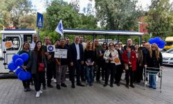 MS Derneği, gezi treniyle Lefkoşa turu düzenledi