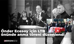 Önder Ecesoy için LTB önünde anma töreni düzenlendi