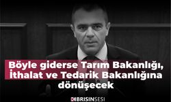 Şahiner: Böyle giderse Tarım Bakanlığı, İthalat ve Tedarik Bakanlığına dönüşecek