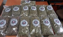Ercan Havalimanı’nda yolcu valizinde 13 kilogram uyuşturucu
