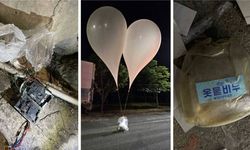 Kuzey Kore, Güney Kore'ye içinde "çöp" olan 150'den fazla balon gönderdi
