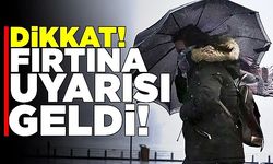 Meteoroloji Dairesi uyardı: Karada ve denizde fırtınamsı rüzgar bekleniyor