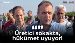 ŞAHİNER:"ÜRETİCİ SOKAKTA, HÜKÜMET UYUYOR!"