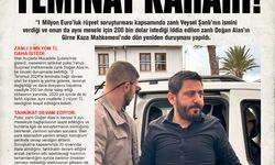 ‘1 Milyon Euro’luk Rüşvet Soruşturmasında TEMİNAT KARARI !