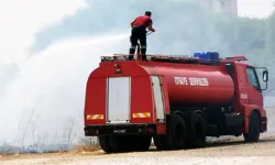 Tatlısu’da bir barda yangın