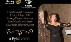 Demetra George Mustafaoğlu, Bellapais Manastırında konser verecek
