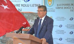 Başbakan Ünal Üstel, Girne doğu çevre yolu 1. Etap Yol Yapımı Başlama Törenine Katıldı