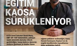EĞİTİM KAOSA SÜRÜKLENİYOR