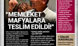 ''MEMLEKET MAFYALARA TESLİM EDİLDİ''
