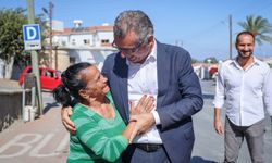 Erhürman'dan Lefke'de esnaf ziyareti