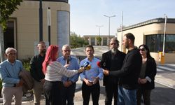 DAÜ-SEN, Meclis önünde basın açıklaması yaptı