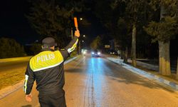 Trafik denetimlerinde 24 alkollü sürücü rapor edildi