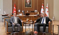 Cumhurbaşkanı Tufan Erhürman, Kıbrıs Türk Ticaret Odası heyetini kabul etti