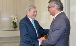 Cumhurbaşkanı Tufan Erhürman, Hahn’ı kabul etti