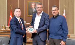 Cumhurbaşkanı Tufan Erhürman, Kıbrıs Türk Kültür Derneği Başkanı'nı kabul etti