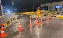 Ortaköy'de Hastane Çemberi ile Etik ve Başkent Hastanesi yolu trafiğe kapatıldı