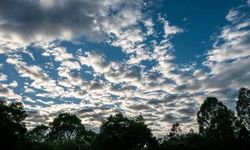 Hava parçalı bulutlu, yer yer sağanak yağmurlu