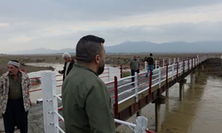 YAĞMUR SULARI KURUDERE KÖYÜNDE BULUNAN DERE YATAĞINA ULAŞTI