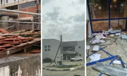 Teknecik Elektrik Santrali hortum nedeniyle zarar gördü: El-Sen emekçileri yoğun çalışmalar yürütüyor