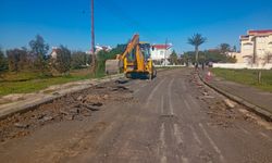 Gazimağusa’da 2. Etap asfalt çalışmaları devam ediyor