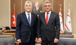 Erhürman, TC Ticaret Bakanı Ömer Bolat’ı kabul etti