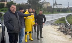 Başkan Amcaoğlu: Aşırı yağışlara karşı tüm ekibimiz sahada