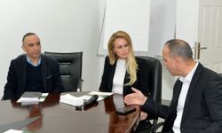 Erhürman, Haspolat Arıtma Tesisi’ni ziyaret etti