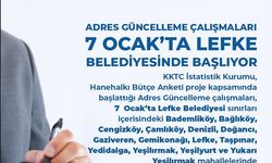 Lefke’de “Adres Güncelleme” çalışmaları başlıyor