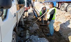 Alsancak’ta içme suyu isale hattı yenilendi