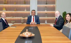 Cumhurbaşkanı Erhürman UNDP Kıbrıs Ofisi Direktörü Khaydarov’ı kabul etti