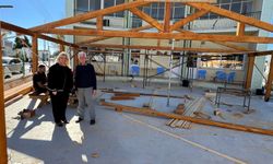 Mehmetçik Türk Çiftçiler Birliği Lokali estetik ve konfor kazanıyor