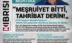 Meşruiyet bitti , tahribat derin !