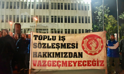 Kamuda örgütlü beş sendika yürüyüş düzenledi