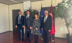 Kıbrıs Türk Belediyeler Birliği Heyeti Brüksel'de temaslarda bulundu
