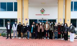 KAÜ Öğrencileri Yaşlılara Saygı Haftası’nda Kalkanlı Yaşam Evi’ni ziyaret etti