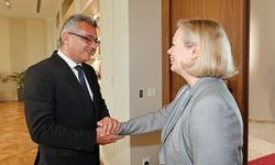 Erhürman, Finlandiya Büyükelçisi’ni kabul etti