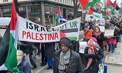 İsveç'te, İsrail'in Gazze ve Lübnan'a yönelik saldırıları protesto edildi