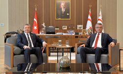 Cumhurbaşkanı Tufan Erhürman, Başbakan Ünal Üstel ile görüştü