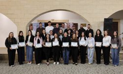 Halk danslarında eğitmenlik sertifikaları verildi