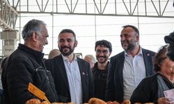 TDP Gazimağusa'da açık pazarda esnaf ve vatandaşlarla buluştu