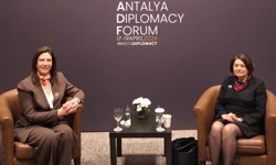 İncirli, BM yetkilisi Rosemary Di Carlo ile görüştü