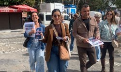 HP ilçelerde bilgilendirici el broşürleri dağıttı