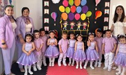 Geçitkale-Serdarlı Belediyesi  Okul Öncesi Eğitim Merkezi'nde bayram coşkusu